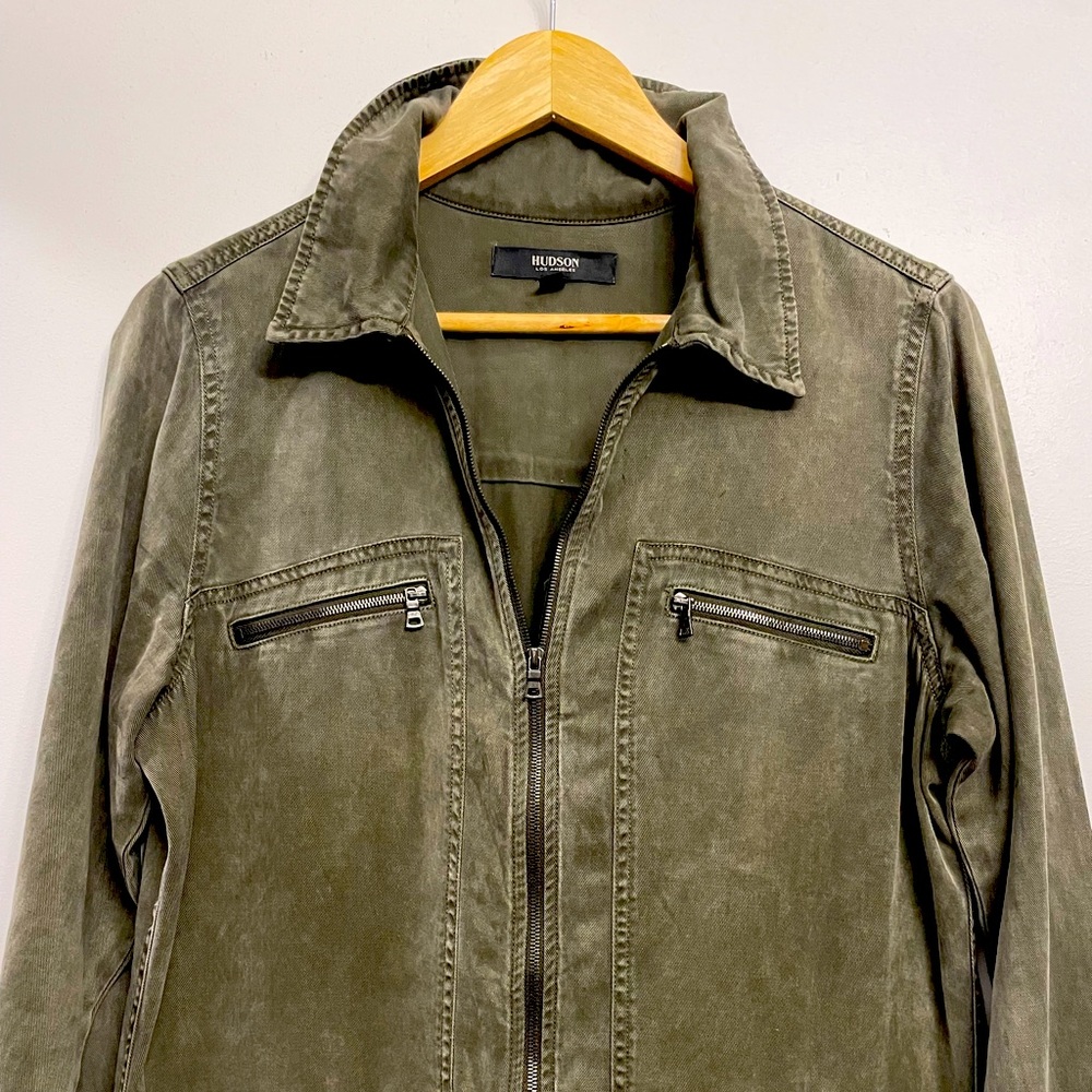 Hudson olive jumper.